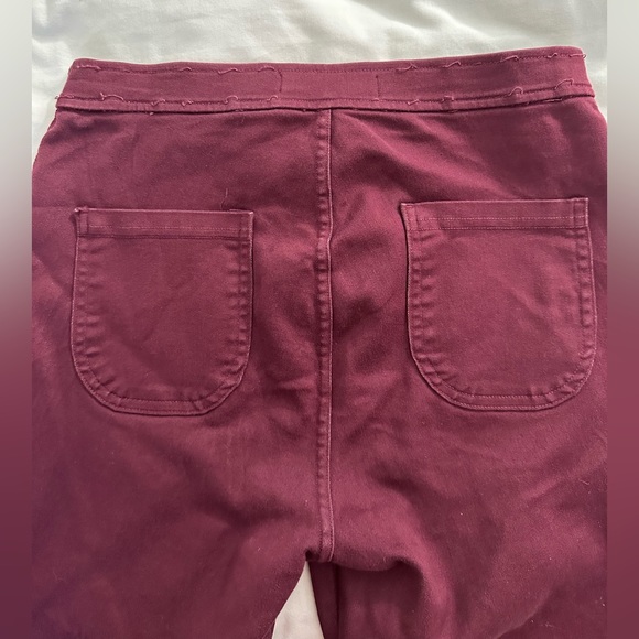 American Apparel Easy Jeans - Burgundy - Picture 3 of 7